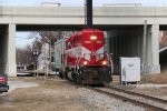 Running as Z739 on CSX rails, GDLK120 heads back to Hughart Yard